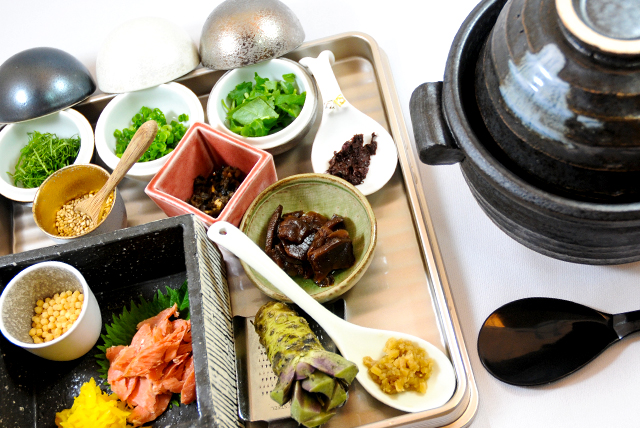 懐石料理:夜食「お茶漬け」