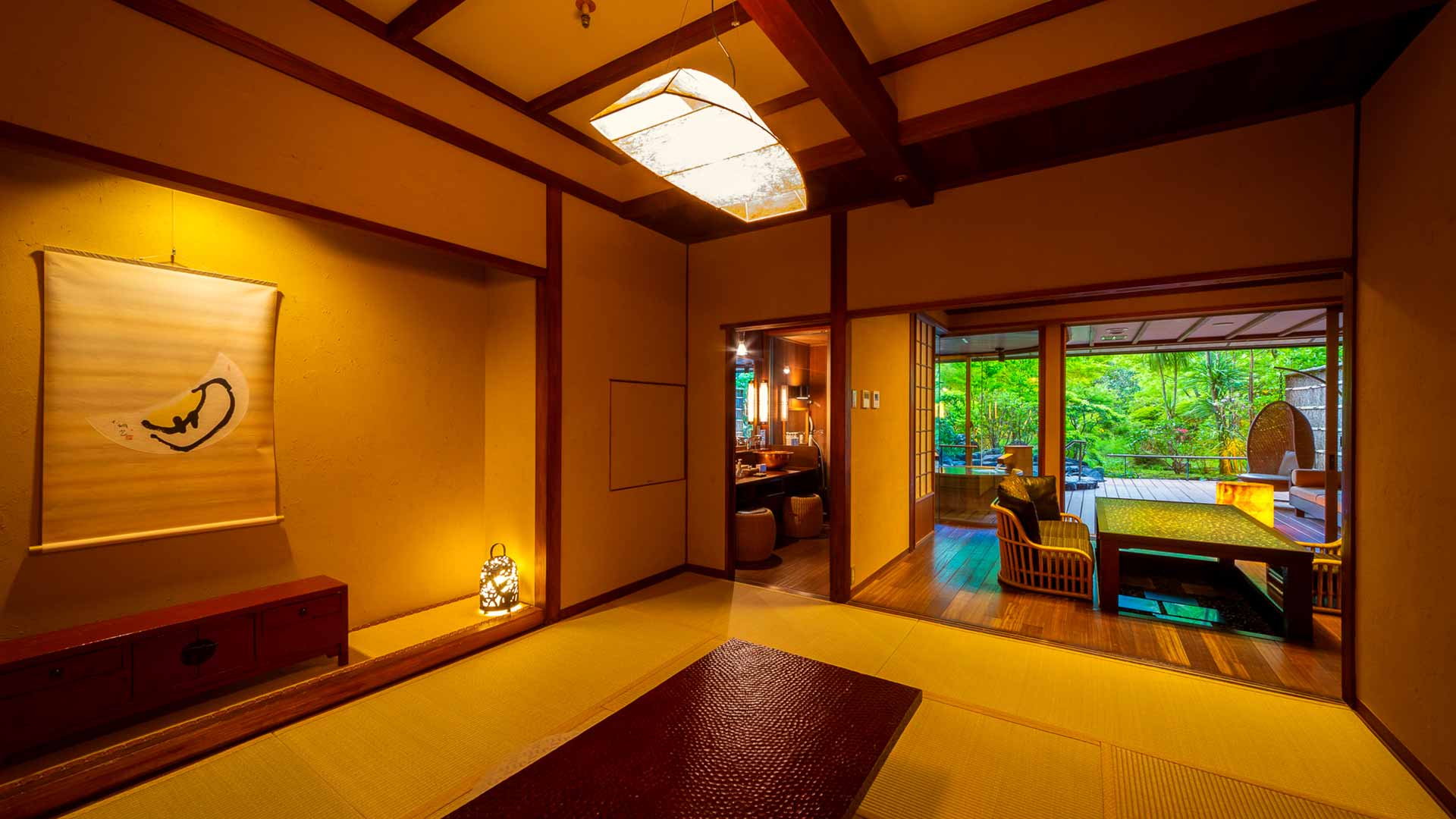 露天風呂付き客室 月タイプ 和室・洋室－箱根吟遊‐Spa resort Ryokan HakoneGinyu【公式】